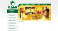 Desktop Screenshot of hamiperfumes.com